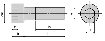 Allen Bolt DIN-912