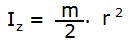 Moment of Inertia Formula: Solid Cylinder