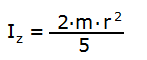 Moment of Inertia Formula: Solid Sphere